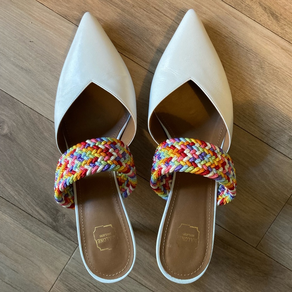 Malone Souliers Mule kitten heels